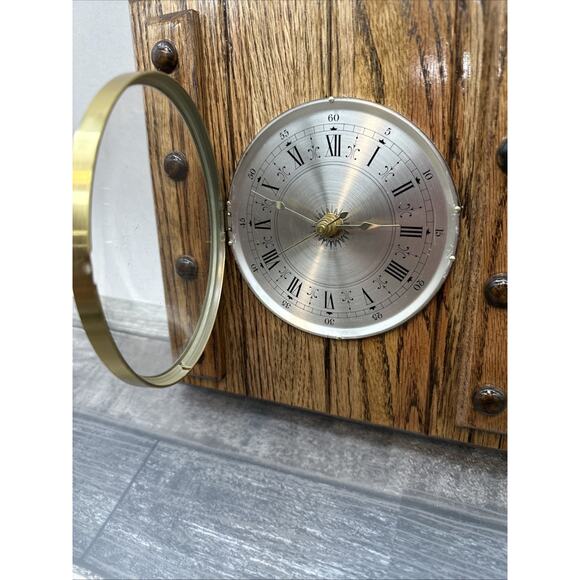 Vintage WB12 Heirloom Oak Analog Didware Clock Restored {L} - Picture 4 of 14